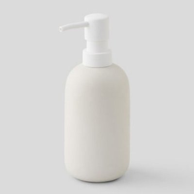 Distributeur de savon Ceramique blanc mat MONOPRIX MAISON