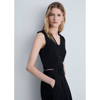 Gilet costume crop MANGO