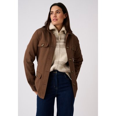 Veste-saharienne mélange Lyocell DAMART