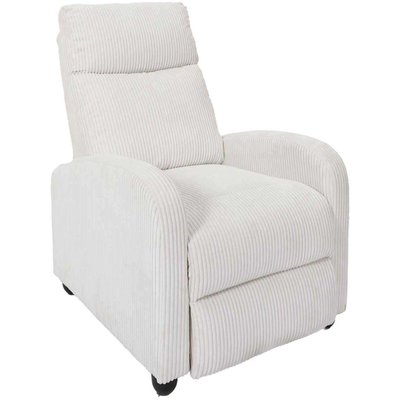 Fauteuil en tissu côtelé 3 positions ajustables Scott CMP