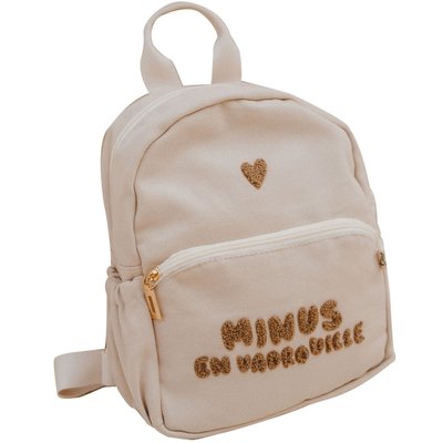Sac à dos Minus beige ZAKUW