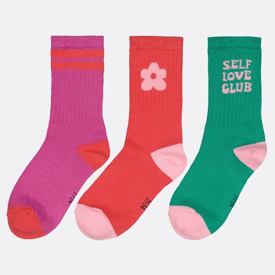 Lot de 3 paires de chaussettes fantaisie LA REDOUTE COLLECTIONS