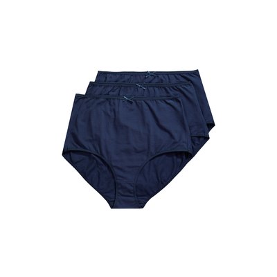 Culottes maxi, lot de 3, couleurs unies ULLA POPKEN