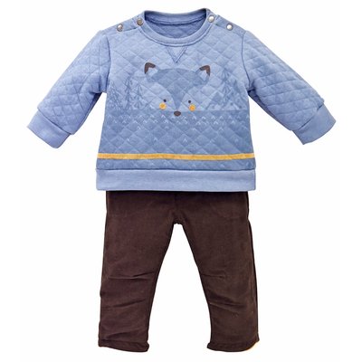 Ensemble pantalon chocolat SUCRE D'ORGE