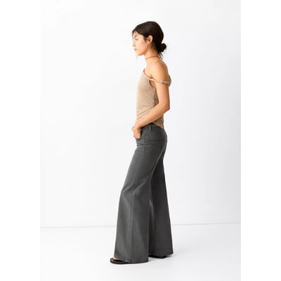 Jean wide leg coutures étoile MANGO TEEN