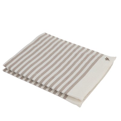 Serviette invité (x2) coton HOSSEGOR FEBRONIE