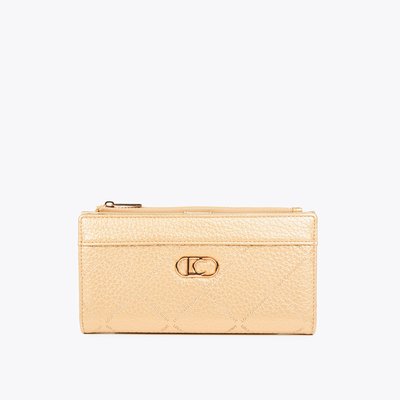 Portefeuille long embossé logo LC LOLA CASADEMUNT
