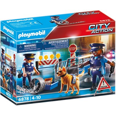 Barrage de police PLAYMOBIL