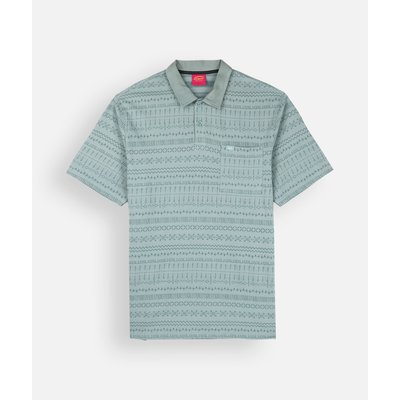 Polo manches courtes jacquard SICK OXBOW