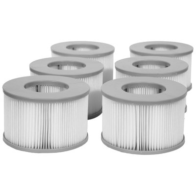 Lot de 6 filtres pour spa Mspa MSPA