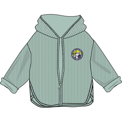 Cardigan capuche en bord-côte TIMBERLAND