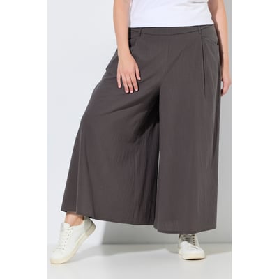 Pantalon 7/8 en coton bio. Jambe large et ULLA POPKEN