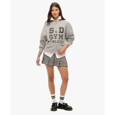 Mini-jupe plissée en tweed Vintage SUPERDRY