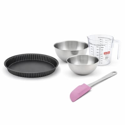 Set de 5 ustensiles de pâtisserie moule à gâteaux bol spatule ZENKER