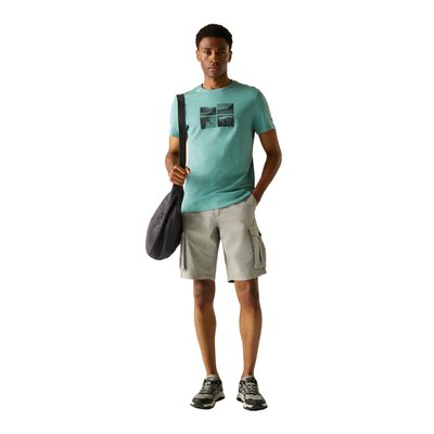 T-shirt motif/style carré décoratif BREEZED REGATTA