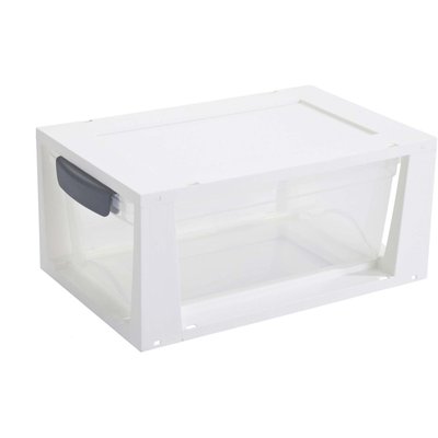 Boite tiroir transparent 6 litres Omega JARDINDECO