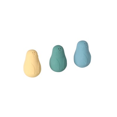 Lot de 3 aspergeurs pingouins en silicone VERTBAUDET