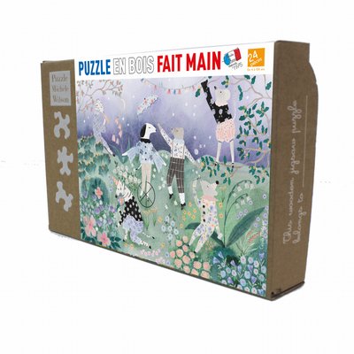Fête au crépuscule de Cécile Metzger PUZZLE MICHELE WILSON