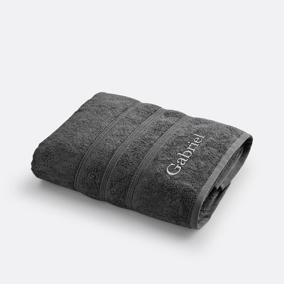 Drap de bain maxi personnalisé coton bio, Ismo LA REDOUTE INTERIEURS