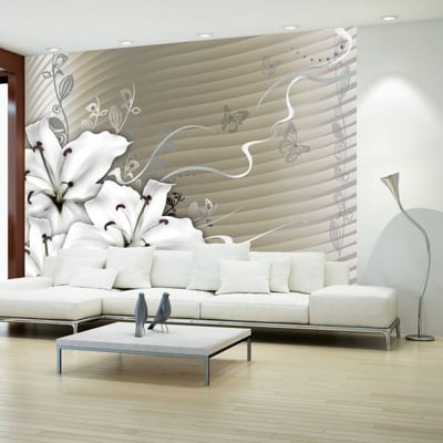 Papier peint intissé panoramique Fleurs Euphoria EDEN