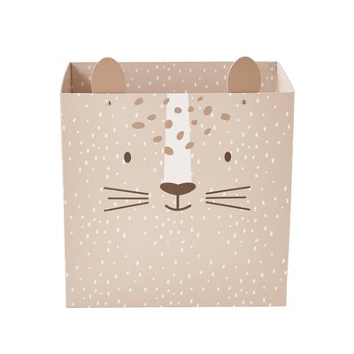 Corbeille en carton pliable Tigre VERTBAUDET
