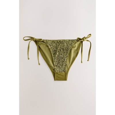 Bas de bikini noué sur les côtés blanc NEXT