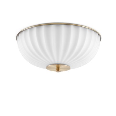 Plafonnier opaline, Canelé AM.PM