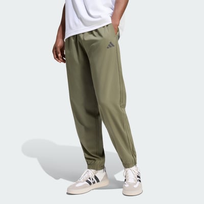 Pantalon Bord-Côte Fuselé Tissé Petit Logo Essentials Stanford Lite ADIDAS SPORTSWEAR