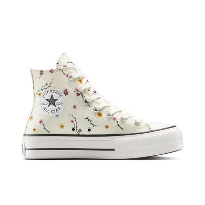 Baskets CHUCK TAYLOR ALL STAR LIFT PLATFORM EMBROIDERED BLOOMS CONVERSE