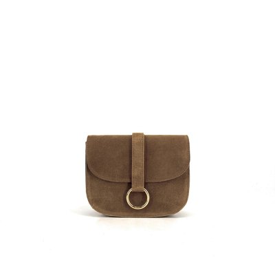 Mini-sac besace en cuir nubuck VELVET OH MY BAG