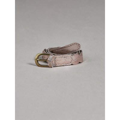 Ceinture tressée en cuir CYRILLUS