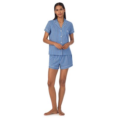 Pyjashort manches courtes rayé LAUREN RALPH LAUREN