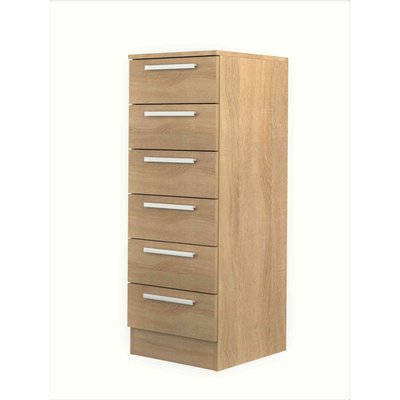 Chiffonnier 6 tiroirs en bois TERRE DE NUIT