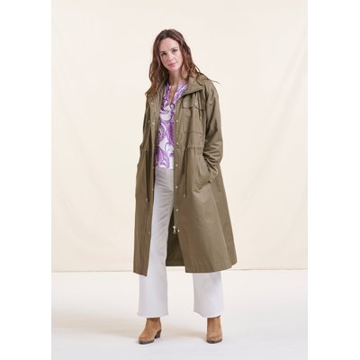 Trench long en coton LA FEE MARABOUTEE