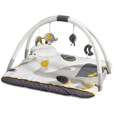 Tapis d'éveil avec arches en velours SAUTHON