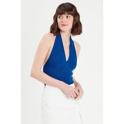 Crop top en crochet CACHE CACHE