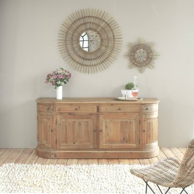 Buffet en bois recyclé 180 cm  GARANCE MADE IN MEUBLES 