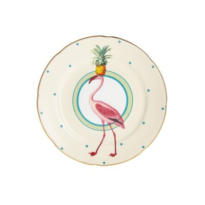 Assiette Flamant Rose 16cm YVONNE ELLEN