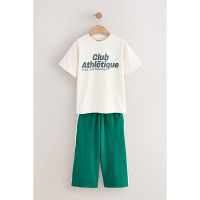Pantalon de jogging large et t-shirt ensemble NEXT