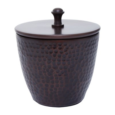 300ml Hammered Effect Canister with Lid SO'HOME