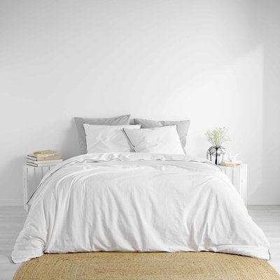 Parure de lit coton lavé LINETTE DOUCEUR D'INTÉRIEUR