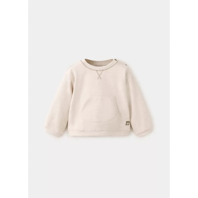 Sweat-shirt coton à poche MANGO BABY