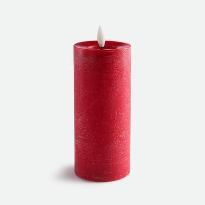 Bougie LED, en cire, hauteur 20 cm, CASPAR LA REDOUTE INTERIEURS
