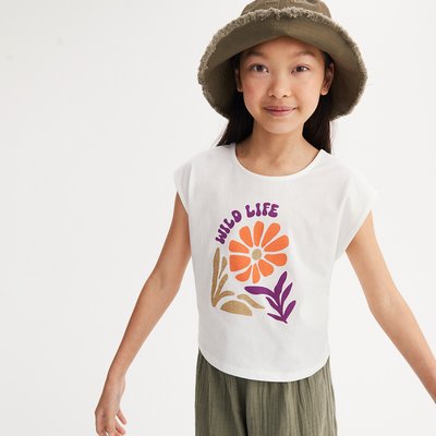 Camiseta con estampado de flores LA REDOUTE COLLECTIONS