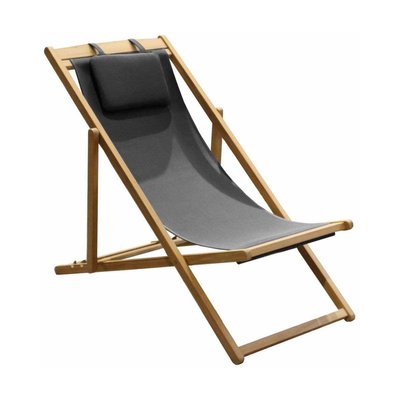 Chilienne en teck et toile Newton PROLOISIRS