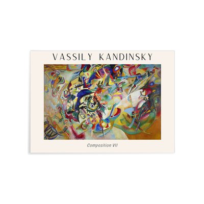 Affiche Vassily Kandinsky Composition VII L'AFFICHERIE