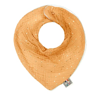 Bavoir bandana gaze de coton et bambou JEANNE SEVIRA KIDS