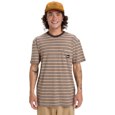 T-shirt à manches courtes ONYX STRIPED QUIKSILVER
