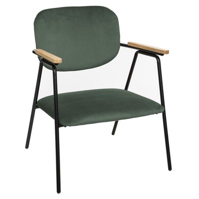 Fauteuil design en velours Dyer ATMOSPHERA