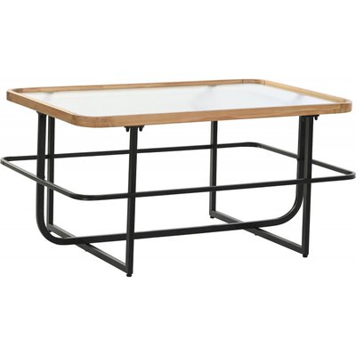 Table basse métal et verre, Scandi RECOLLECTION
